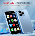 SOYES Mini 15 Pro Max Compact Android Smartphone – 3" Screen, 4G, Dual SIM