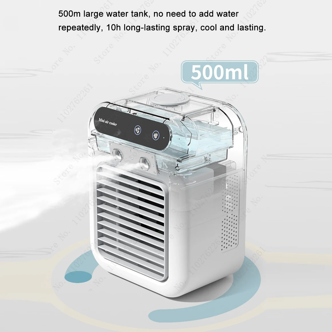 Portable Mini Cooling Fan with Humidifier